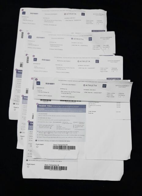 Kính Old Navy lỗi nhẹ giảm còn 70k xách tay Mỹ, có bill chính hãng up ở ảnh cuối