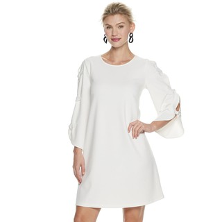 Đầm midi tay bèo một lớp dự tiệc cao cấp - Size S JF141