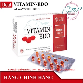 Viên uống bổ sung Vitamin EDO làm đẹp da