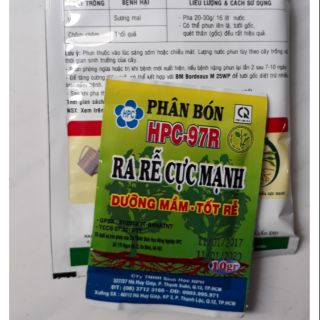 BỘ THUỐC RA RỄ VÀ TRỊ NẤM THỐI RỄ CHO CÂY MỚI TRỒNG