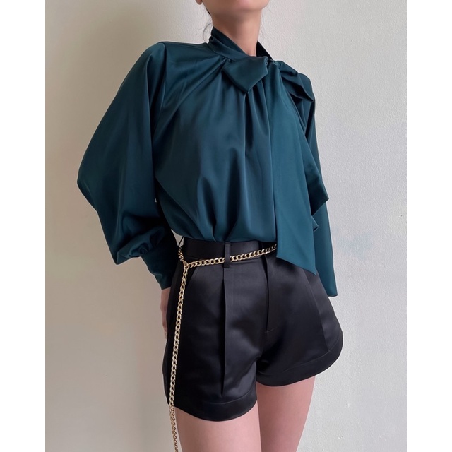 Sơmi kiểu thắt nơ SIENA TOP | BigBuy360 - bigbuy360.vn