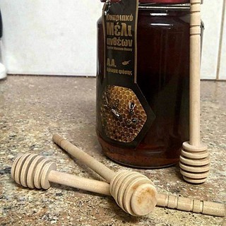  Set 2 muỗng gỗ múc mật ong