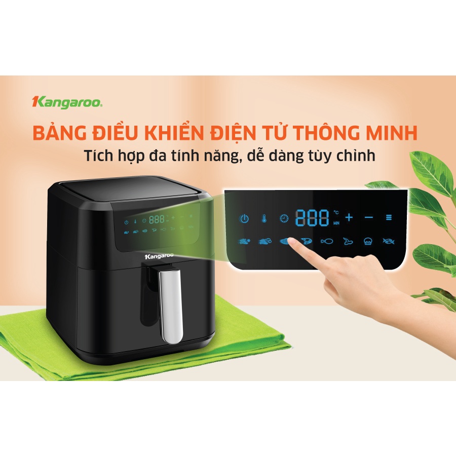 Nồi chiên không dầu điện tử 5L Kangaroo KG5AF1A