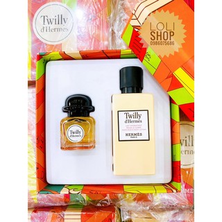 SET NƯỚC HOA + DƯỠNG THỂ HERMES