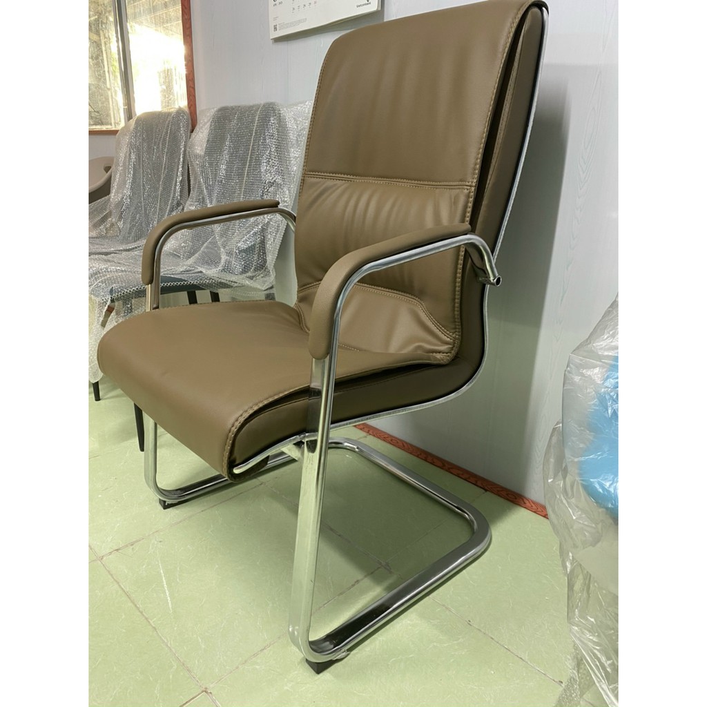 ghế chân quỳ bọc da cao cấp