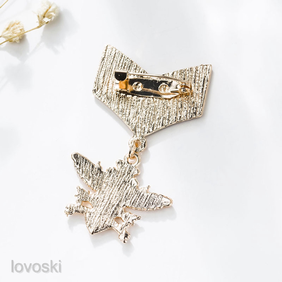 Set 2 Huy Hiệu Cài Áo Hình Ngôi Sao Phong Cách Vintage