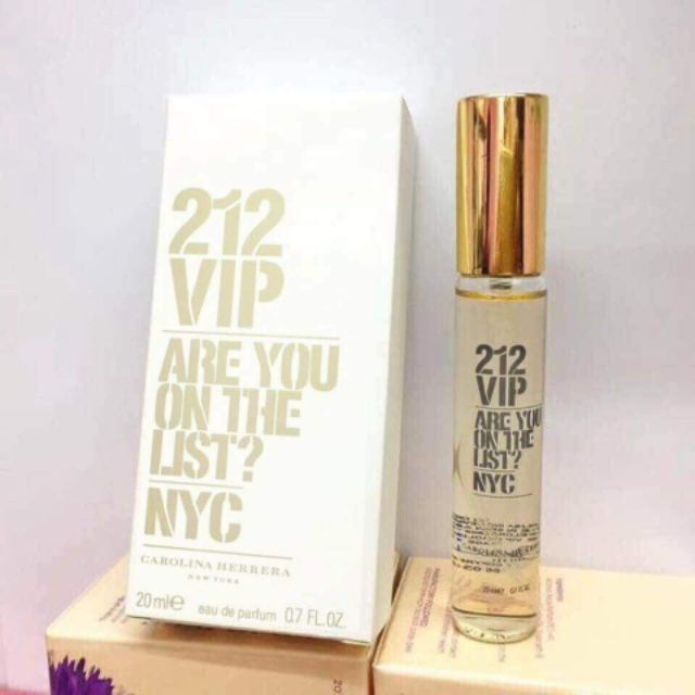 (20ml) Nước Hoa Nữ 212 Vip