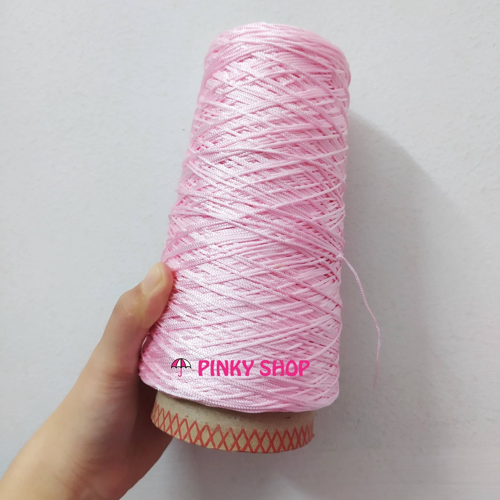 [1 mét] Dây dù, dây cotton 1mm cuộn đủ màu sắc nguyên liệu đan dreamcatcher, vòng tay, phụ kiện handmade Pinky Shop