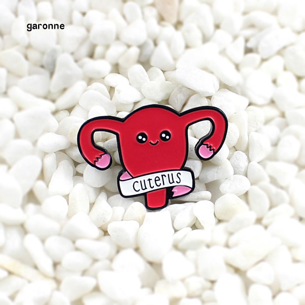 Ghim cài áo thời trang với hình ảnh cách điệu dễ thương kích thước 2.2cm x 3.1cm