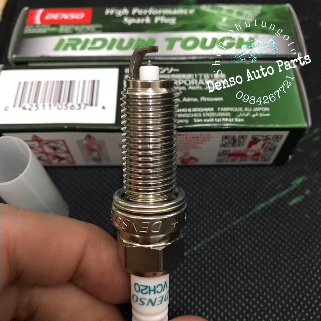 Bugi iridium Tough Denso VCH20 dành cho xe