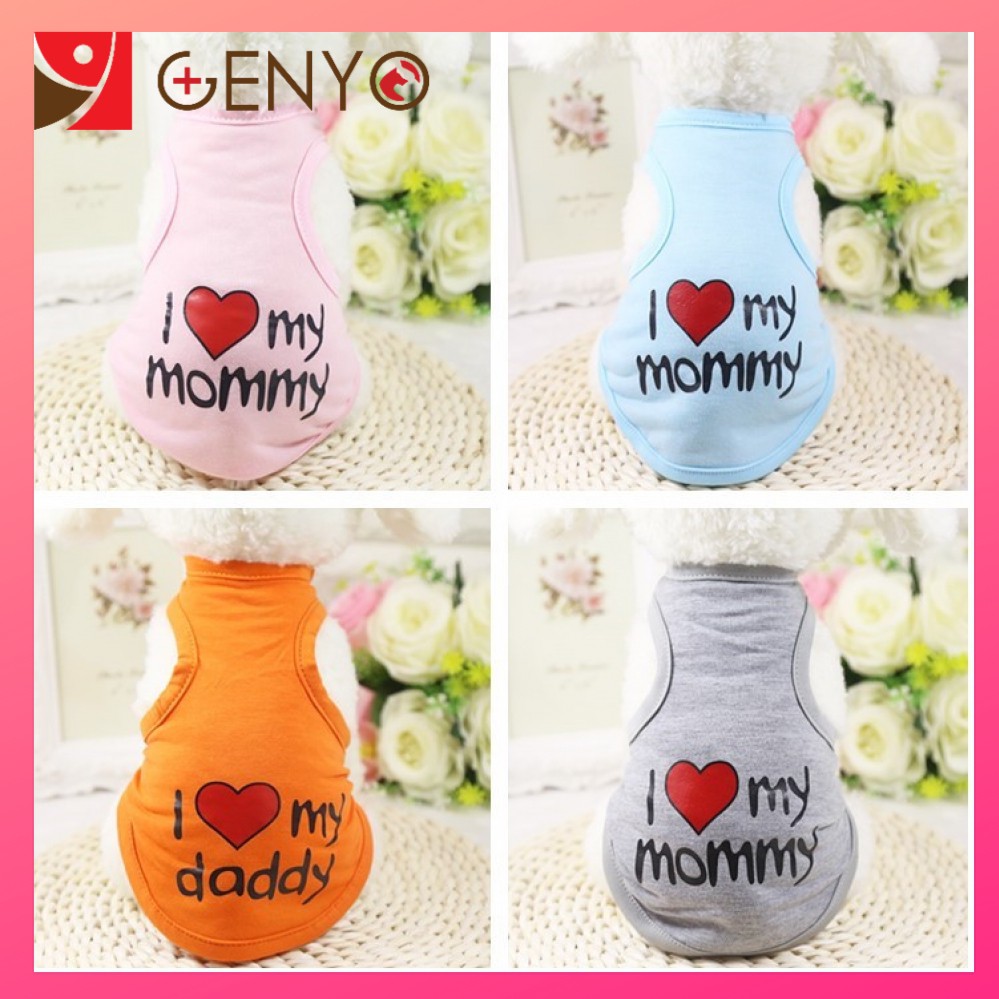 Áo thun love mommy love daddy , Quần áo 003 Navi store