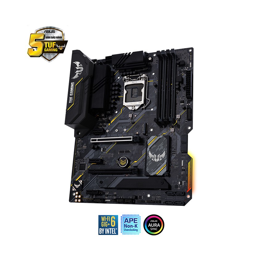 Mainboard ASUS TUF GAMING B460-PRO (WIFI) (Intel B460, Socket 1200, ATX, 4 khe Ram DDR4)