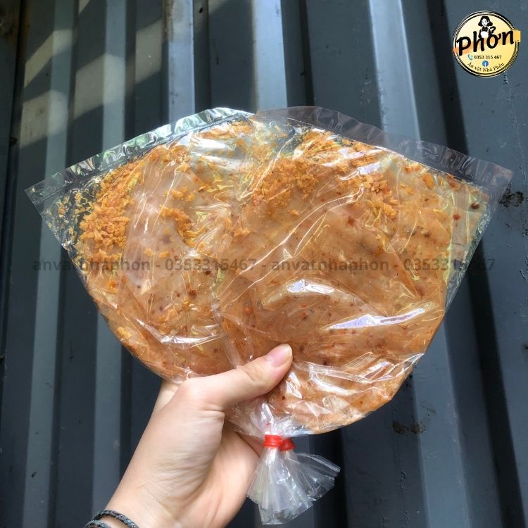 Bánh Tráng Xì Ke Muối Nhuyễn Tỏi Phi Loại Phơi Sương, Xì ke Khô - Siêu Cay - Siêu Ngon - Ăn Vặt Nhà Phởn