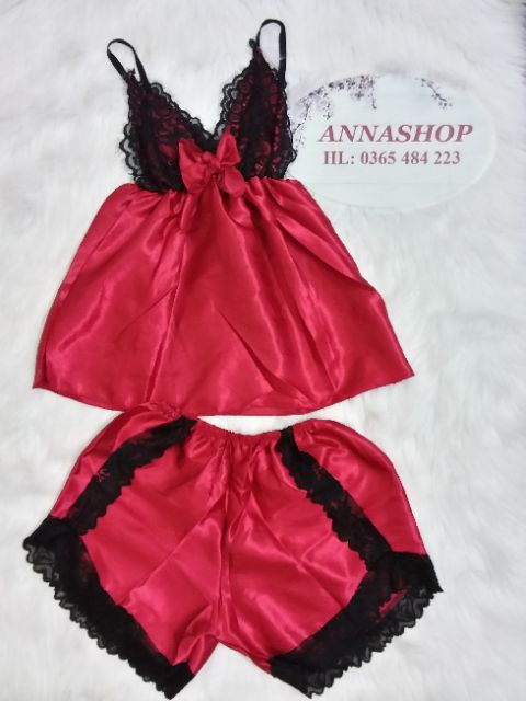 BỘ NGỦ SEXY CÓ NƠ PHÍA TRƯỚC MẪU MỚI (hình thật kèm video shop) | BigBuy360 - bigbuy360.vn