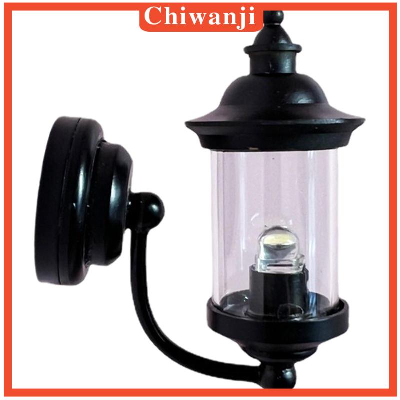 Đèn gắn tường ánh sáng trắng ấm áp trang trí nhà búp bê 12th