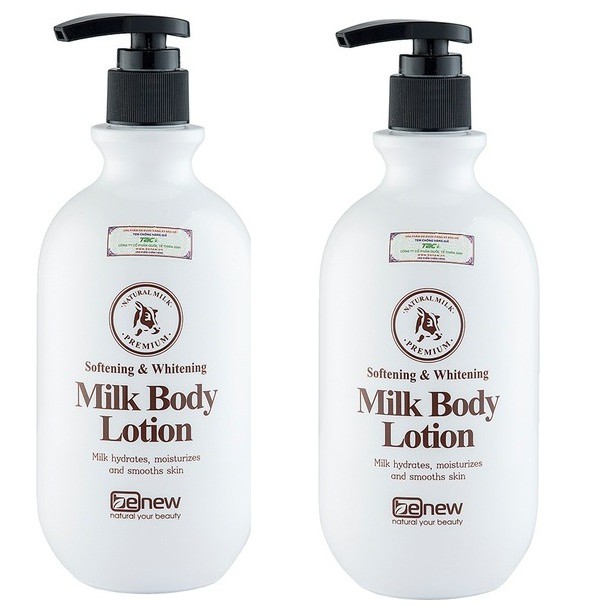 Combo 2 Kem Dưỡng Thể Trắng Da BENEW WHITENING BODY LOTION Hàn quốc 450ml/ Chai