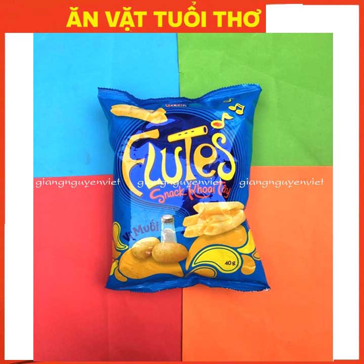 Bim bim snack Khoai Tây vị Muối 40g/gói đậm đà