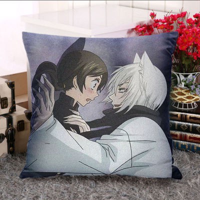 Gối IN HÌNH Thổ thần tập sự anime chibi gồm cả vỏ và ruột chất đẹp tiện lợi