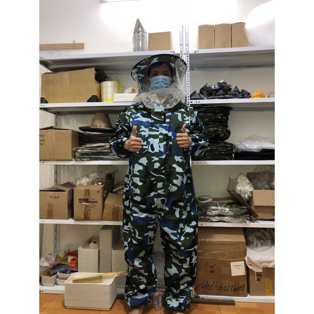 Bộ quần áo nuôi Ong,bắt ong Rừng hàng nhập khẩu