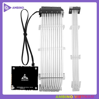 Bộ dây nguồn RGB 24P+8P VGA Ambino RainPow (Phiên bản mới nhất rực rỡ sắc màu)