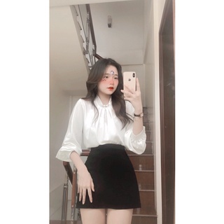 áo sơ mi cổ ngọc