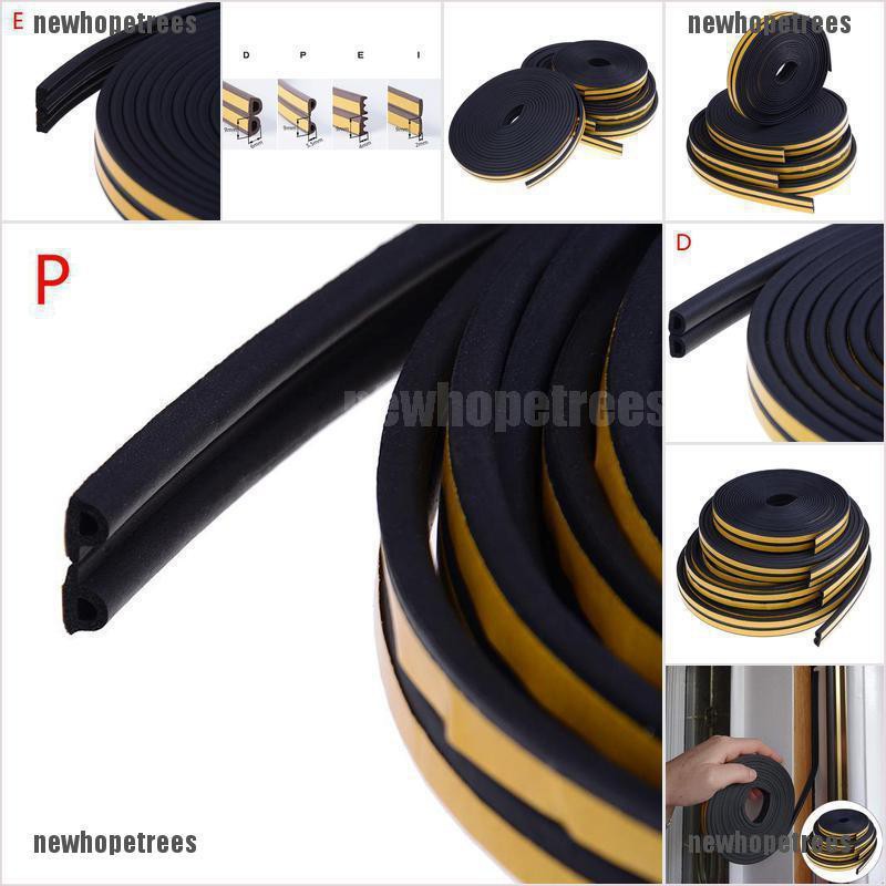 Cuộn xốp cao su dài 10m dán viền cửa chất lượng cao