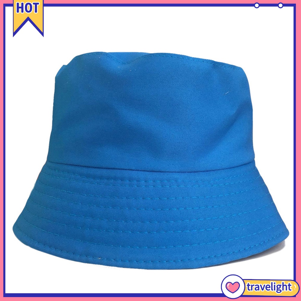 Nón Bucket chất Cotton màu sắc thanh lịch cho phái nữ