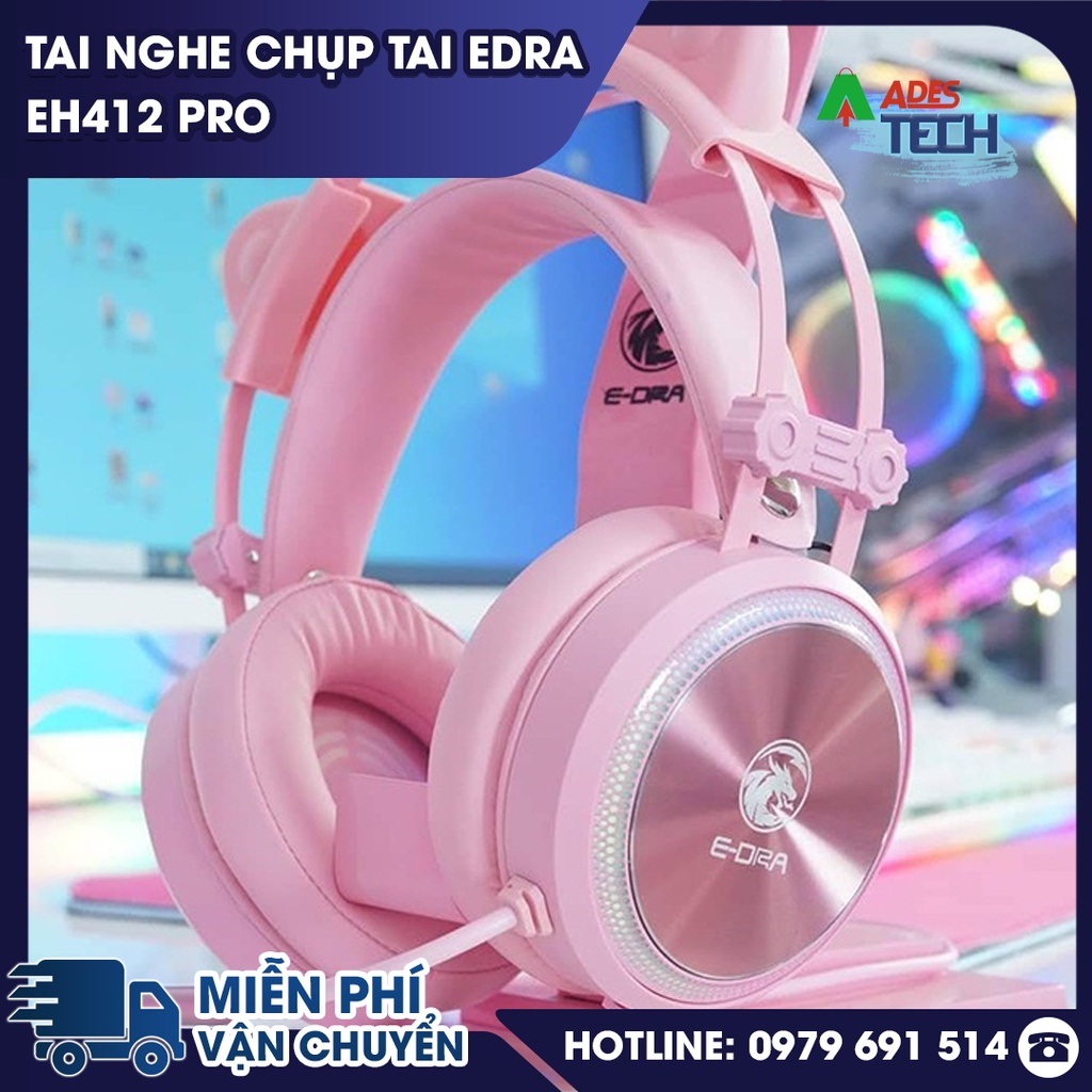 Tai Nghe Chụp Tai EDra EH412 Pro  - BH 24 Tháng Chính Hãng Phân Phối