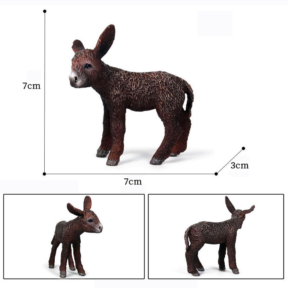 SUSANS Mô Hình Chú Lừa Nông Trại Sống Động