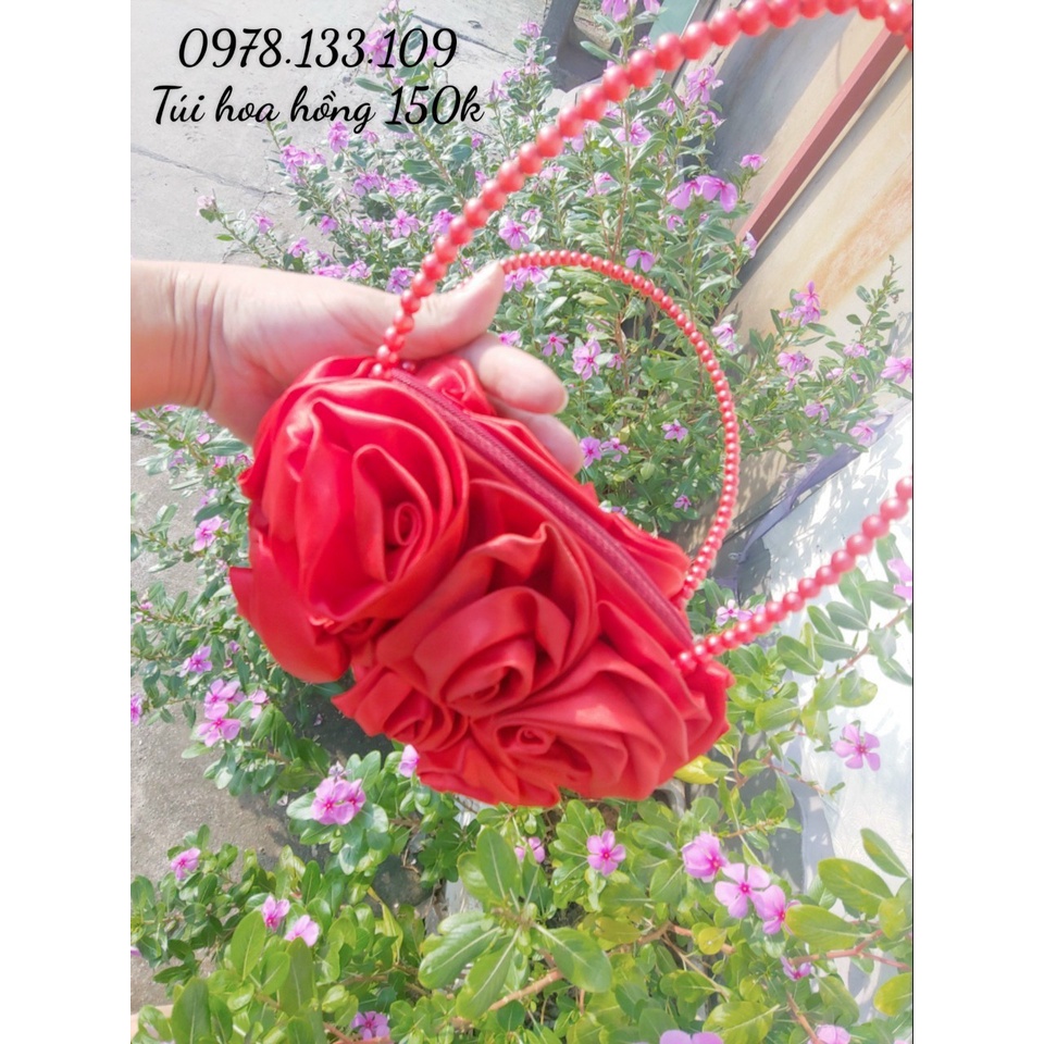 Túi hoa hồng độc lạ THH150