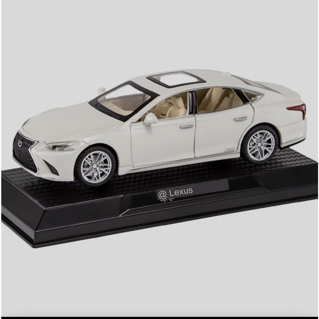 Decor xe mô hình Lexus hợp kim. Decor trang trí