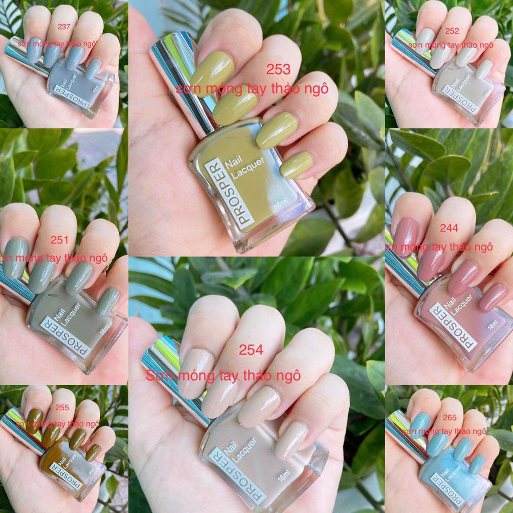 Sơn móng tay Prosper Silver 16ml