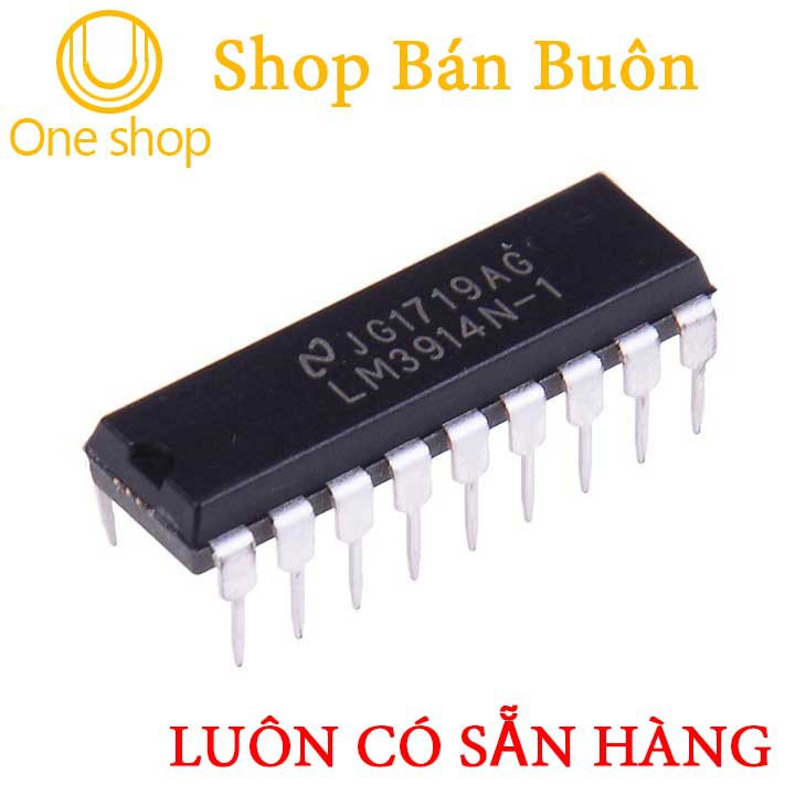 Linh Kiện LM3914N - DIP18