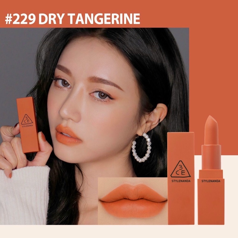 Son thỏi 3CE Matte Lip Color (113 114 115 … 909 - Đủ màu son thỏi 3CE mẫu Matte)