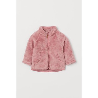 Sale Áo khoác lông hồng HM H&M_hàng chính hãng authentic