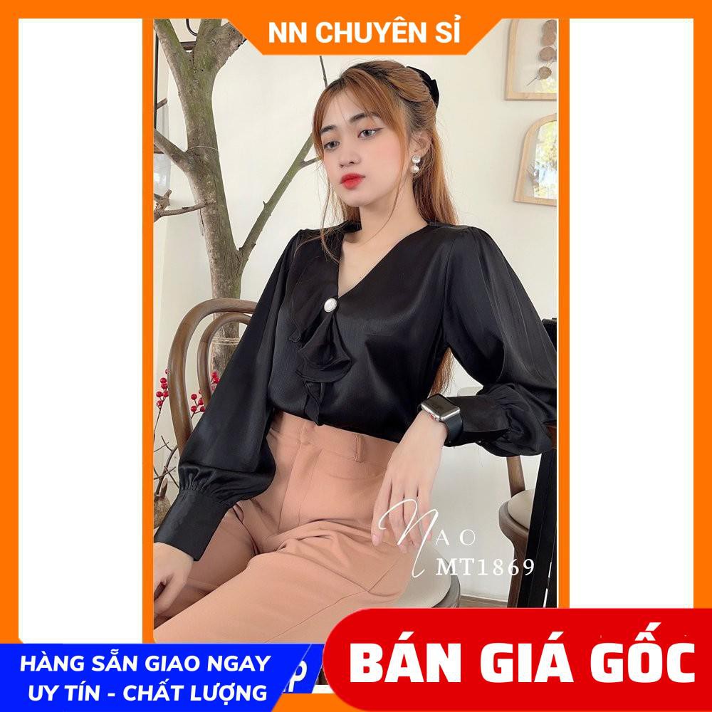 ÁO DÚN BÈO SIÊU SANG MT1869 ⚡ẢNH THẬT⚡HÀNG ĐẸP⚡ ÁO KIỂU CÔNG SỞ