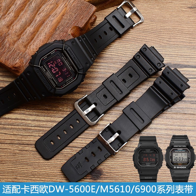 [HOT SALE] Dây đeo cao su Thay Thế Cho Đồng Hồ Casio Dw 9052 Dw 6900 Dw 5600 TIK034