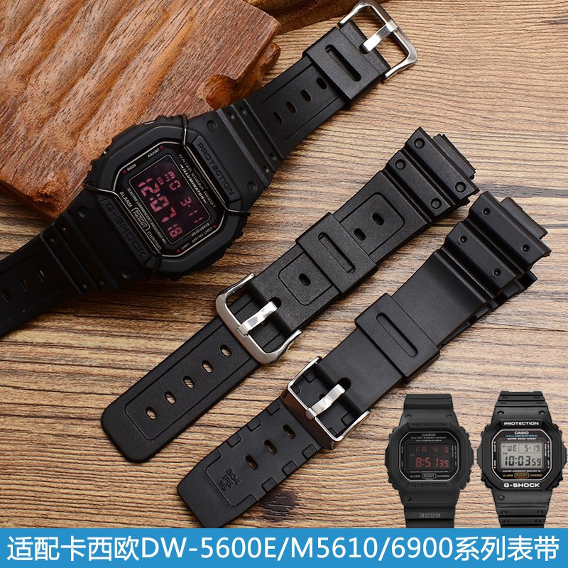 [HOT SALE] Dây đeo cao su Thay Thế Cho Đồng Hồ Casio Dw 9052 Dw 6900 Dw 5600 TIK034