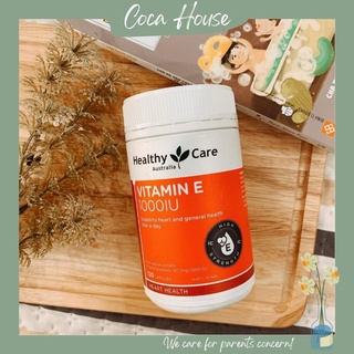 Vitamin e 1000iu healthy care 120 viên❤️hàng chính hãng, đủ bill❤️ tốt cho da