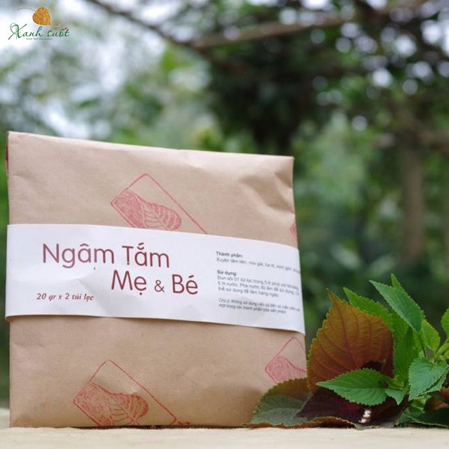 [Vietherb] Ngâm tắm Mẹ và Bé- trị rôm sẩy, mẩn ngứa