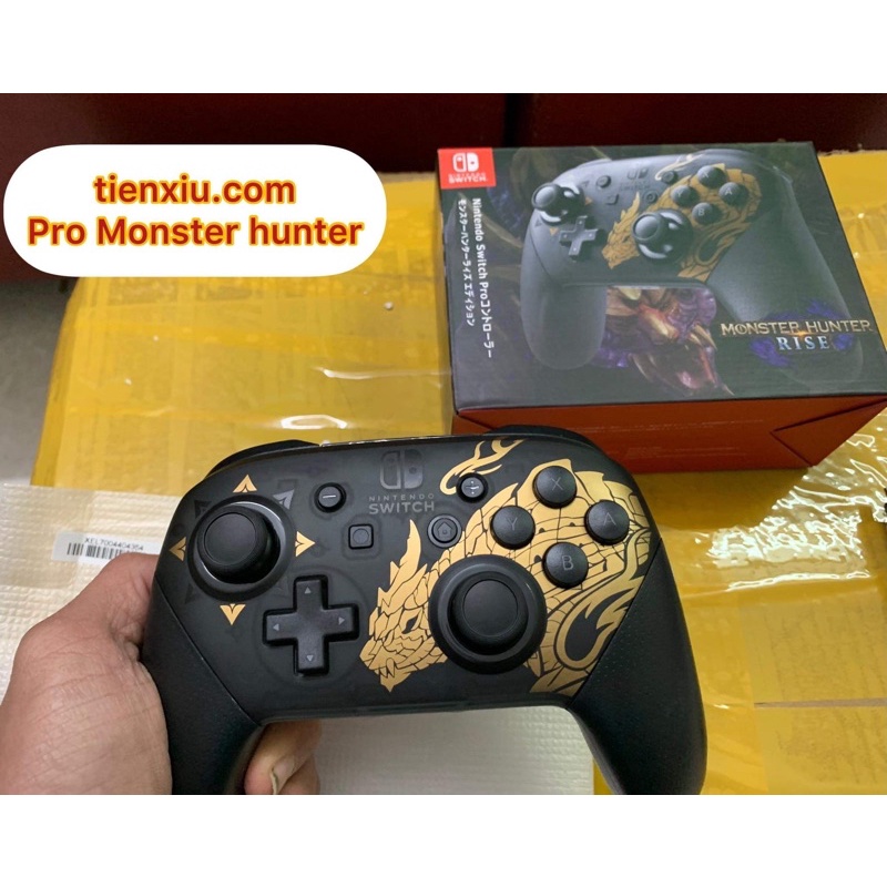 Tay cầm Nintendo Switch Pro IINE Zelda , Monster Hunter ,Super Smash Brosh,XenoBlade,Splastoon,tay nintendo switch lite