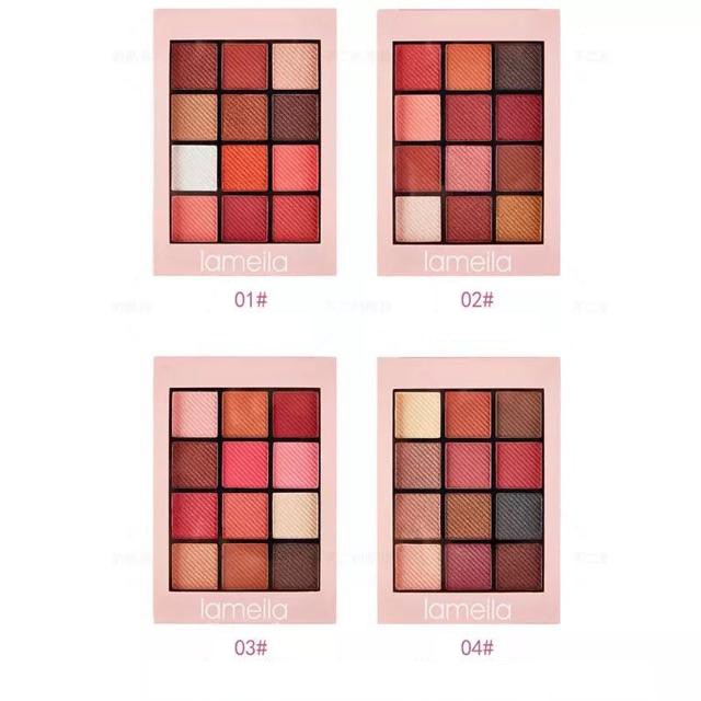 Bảng Phấn Mắt 12 Ô Lameila Color School Hàng Nội Địa Trung | BigBuy360 - bigbuy360.vn