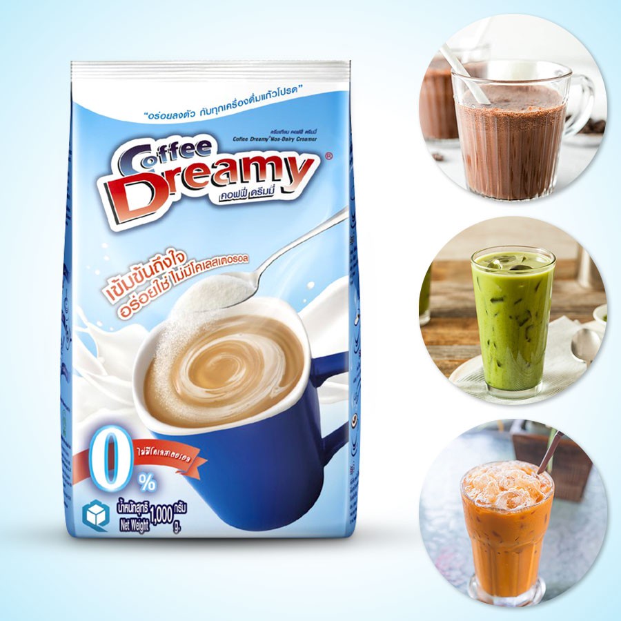 Bột Kem Béo Pha Trà Sữa Thái Lan Coffee Dreamy Gói 1kg