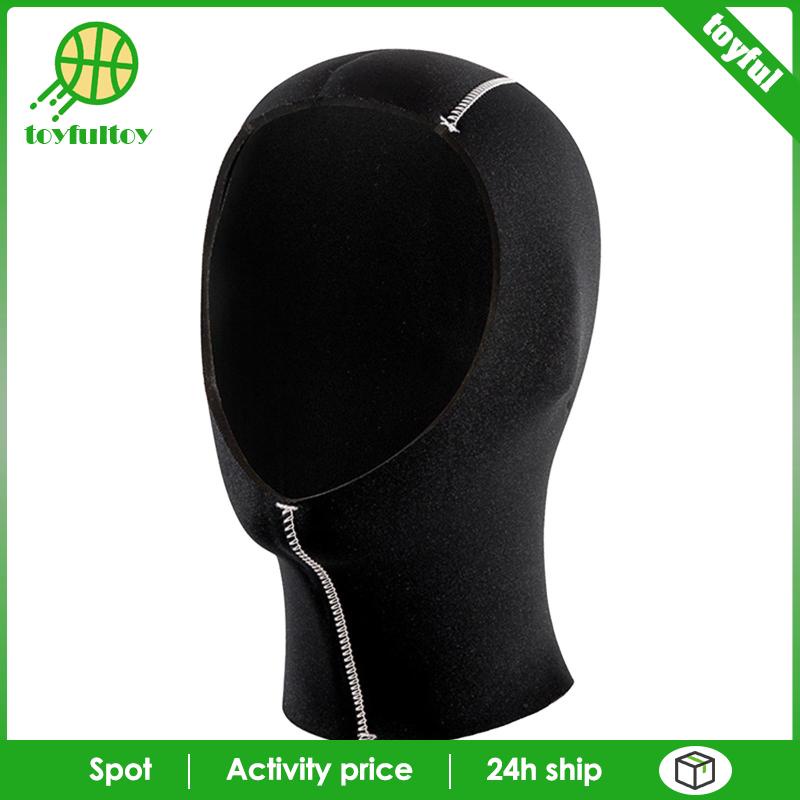 [Toyfulcabin] Mũ Trùm Đầu Giữ Nhiệt Co Giãn Bằng Cao Su Tổng Hợp Dùng Khi Lặn Dưới Nước