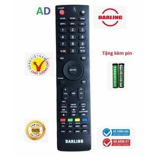 REMOTE ĐIỀU KHIỂN TIVI DARLING LOẠI TO - REMOTE ĐIỀU KHIỂN TIVI DARLING VÀO MẠNG SMART INTERNET YOUTUBE