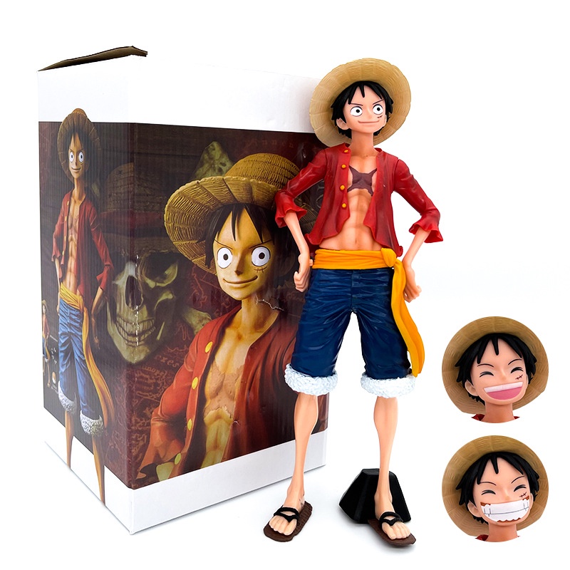 Mô hình One Piece Luffy CLOUD STORE cao 27cm nặng 0,5kg có box, nhân vật anime, figure one piece chính hãng zoro, sanji