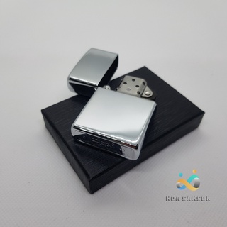 Vỏ zippo 250 high polish chrome - chrome bóng
