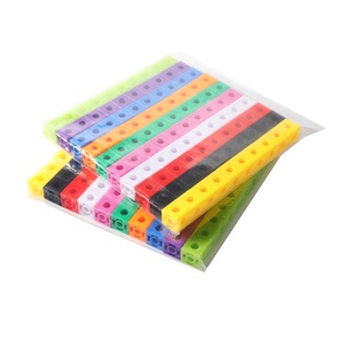 Bộ xếp hình thông minh hình vuông 100 viên