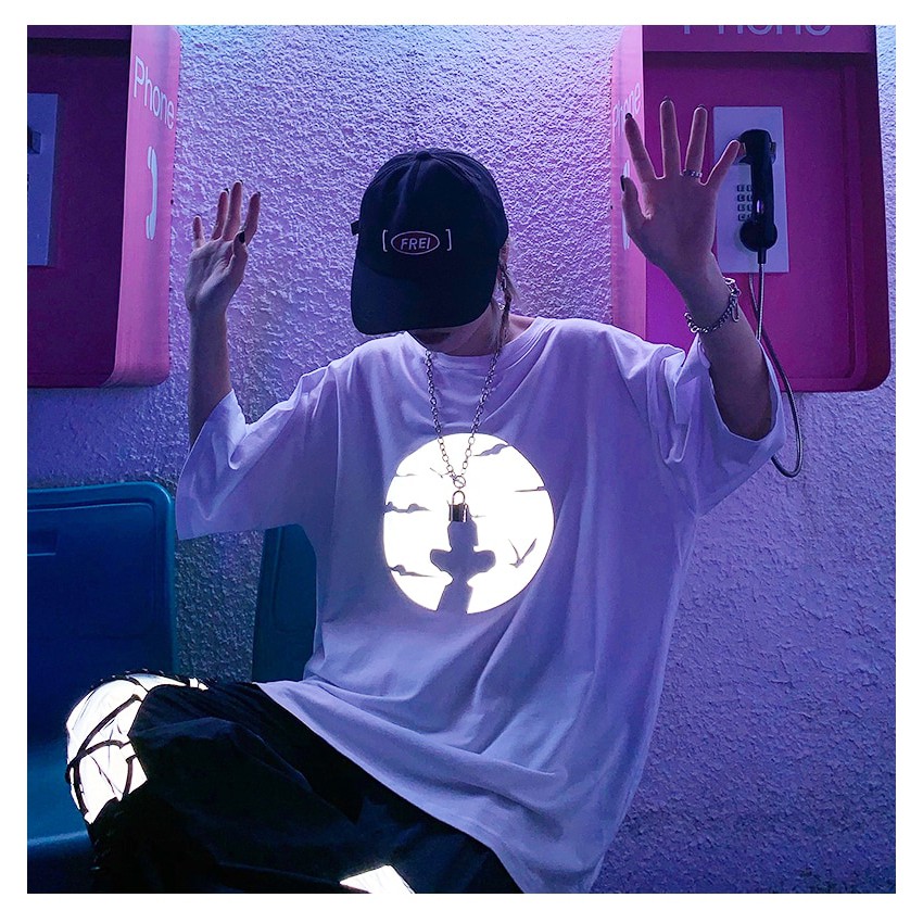 Áo thun Phản Quang Tay Lỡ Nam Nữ Kakashi 1