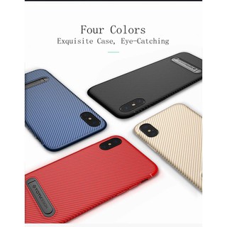 Ốp lưng mềm siêu mỏng bằng carbon cho iPhone X